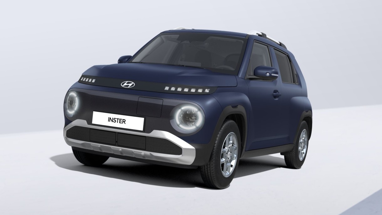 Hyundai INSTER v barvi Dusk Blue