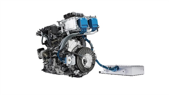 Motor in baterija