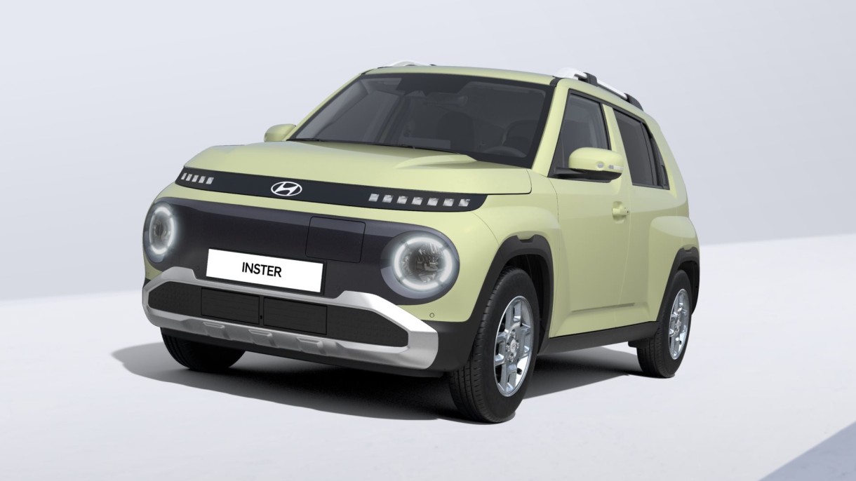 Hyundai INSTER v barvi Buttercream Yellow