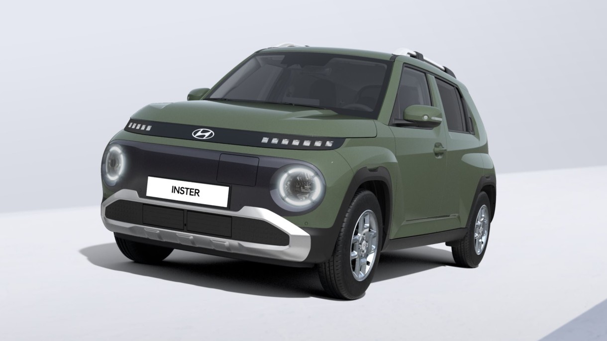 Hyundai INSTER v barvi Tomboy Khaki