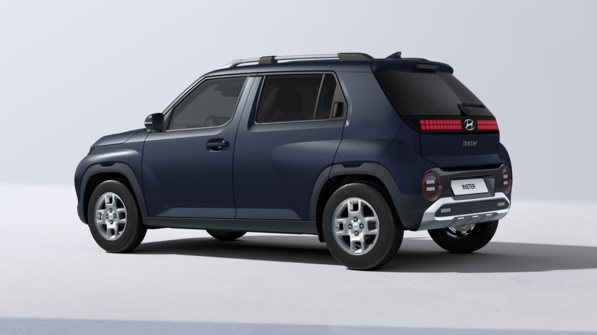 Hyundai INSTER v barvi Dusk Blue